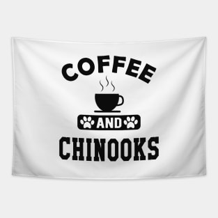 Chinook dog - Coffee and chinooks Tapestry