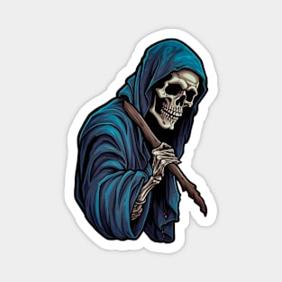 The Blue Reaper - Creep Softly and Carry a Big Stick Magnet