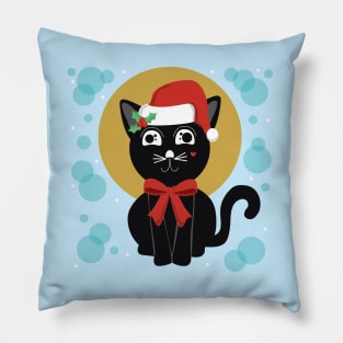 Merry Catmas Pillow