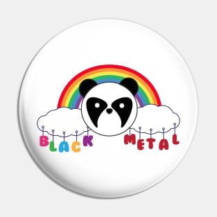 Black Metal Pin