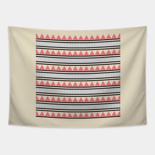 Pink and blue bohemian pattern Tapestry