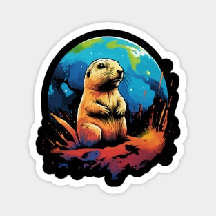 Prairie Dog Earth Day Magnet