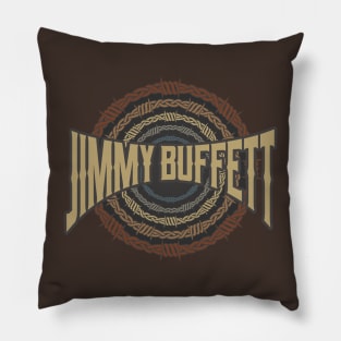 Jimmy Buffett Barbed Wire Pillow