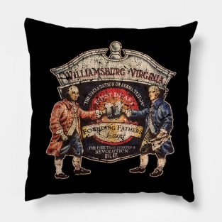 WILLIAMSBURG VIRGINIA BEER Pillow