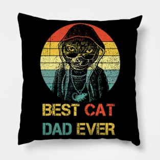 Best Cat Dad Ever Club 6 Pillow