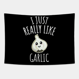 I Just Really Like Garlic Tapestry