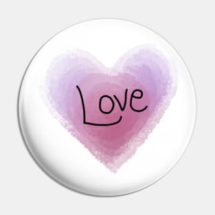 Love Heart Pin