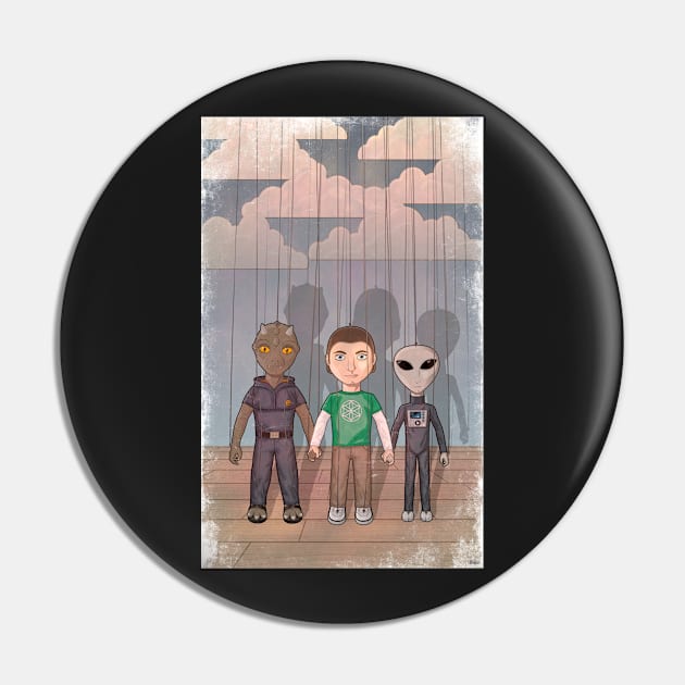 THREE LITTLE PUPPETS Pin by KinguOmega