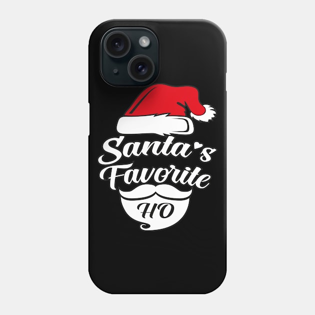 Santas Favorite Ho Phone Case by MZeeDesigns