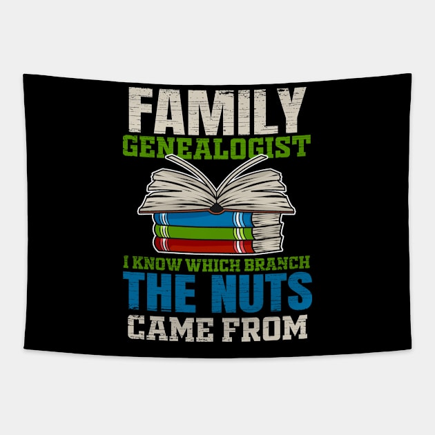 Genealogist Genealogy Ancestry Tapestry by ChrisselDesigns