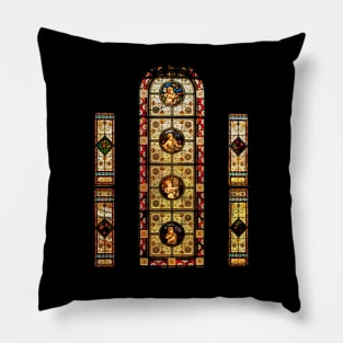 Stained Glass Window Pillow