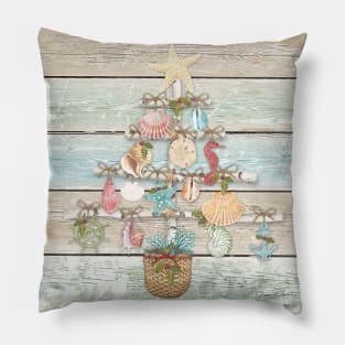 Coastal Christmas A Pillow