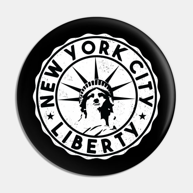 New York Liberty Pin by Durro