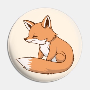 Casual Fox Pin