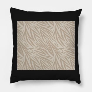 Modern Animal Skin Pattern Zebra Pillow