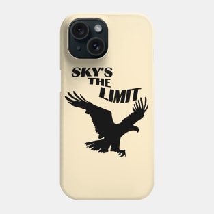 Sky Is The Limit | Freedom Quote Phone Case