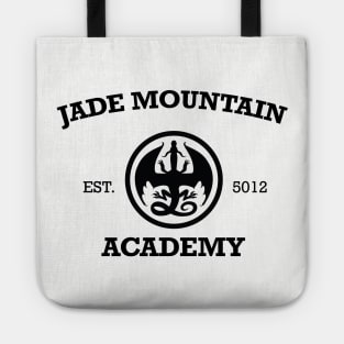 Jade Mountain Academy University College Jumper Wings of Fire Tote