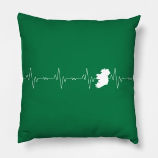 Irish Heartbeat Pillow