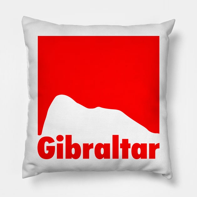 Gibraltar Pillow by stephenignacio