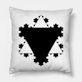 Koch Curve XI Pillow