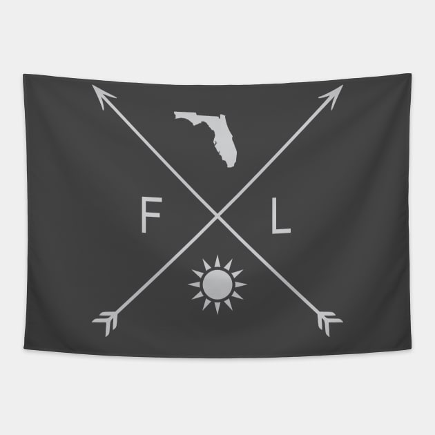 Florida Home Crossarrows Tapestry by ThisIsFloriduhMan