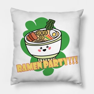 Ramen party shirts tapestries pillows. Everything you need for party hosting Pillow