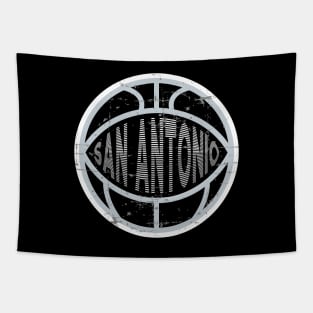 San Antonio Basketball 2 Tapestry