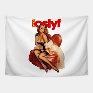 Loslyf South African Vintage magazine Tapestry