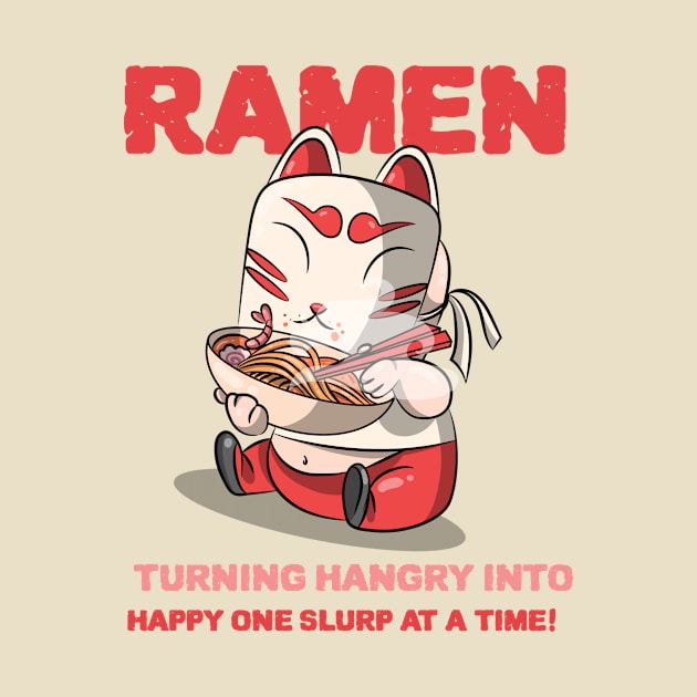 Ramen: turning hangry into happy one slurp at a time! by Pine-Cone-Art