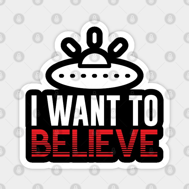 I Want to Believe Magnet by mstory