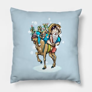 A Tony Tony Christmas Pillow