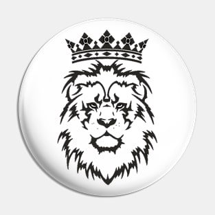 King Lion Art Pin