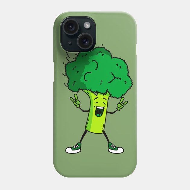 Broccoli rocks! Phone Case by hyperactive