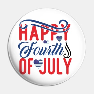 4th of July, Independence Day ,America S,USA Flag, Happy birthday america Pin