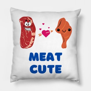 Meat Cute  |  Funny Pillow