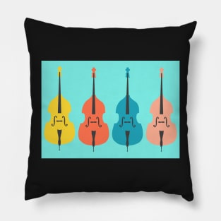 Double Bass Bright Basses Pillow