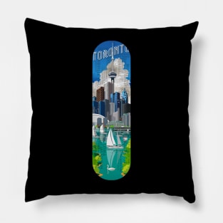 Toronto Waterfront Pillow