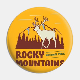 Rocky Mountains National Park Pin