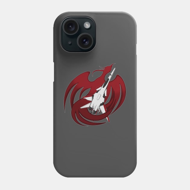 Phoenix Rising Phone Case by amarysdesigns