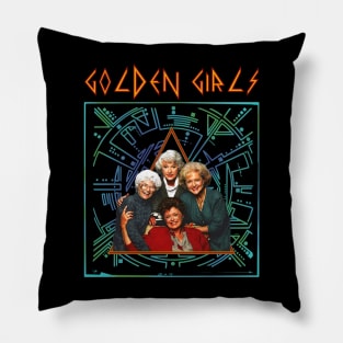 Golden Girls Parody Def Leppard Pillow