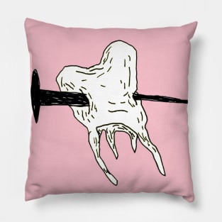 crooked teeth Pillow