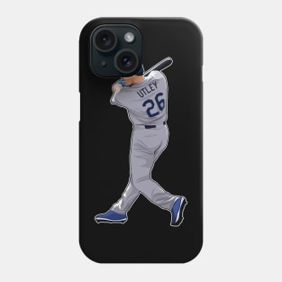 Chase Utley #26 Swings Phone Case