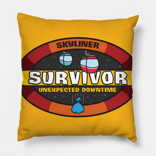 Skyliner Survivor Pillow by brkgnews