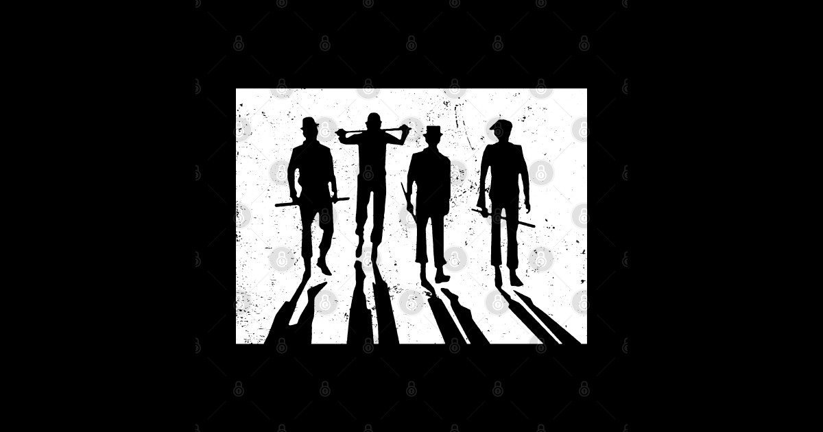 A Clockwork Orange Droogs Stencil Silhouette - A Clockwork Orange ...