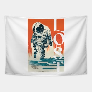 Lost in Space. Digital Illustration Tapestry