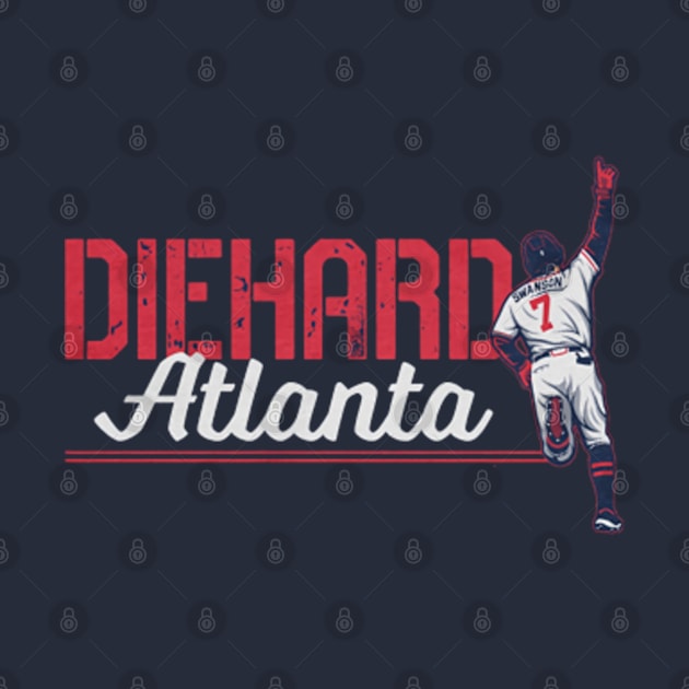 Dansby Swanson Diehard by KraemerShop