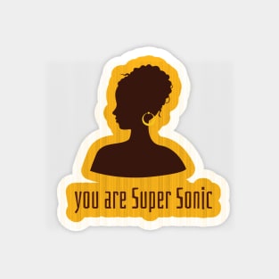 super sonic shirt Magnet