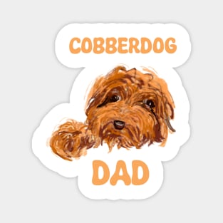 Australian Cobberdog puppy dad Magnet