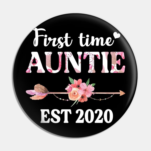 Promoted to Auntie Est 2020 Pin by Manonee