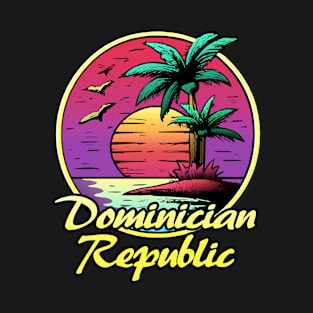 Dominican Republic summer sunset Sun T-Shirt